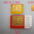 Kako spremeniti SIM kartico MTS v nano kartico in ohraniti številko