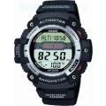 How do the Spartan Ultra and Sport Wrist HR Baro measure altitude?